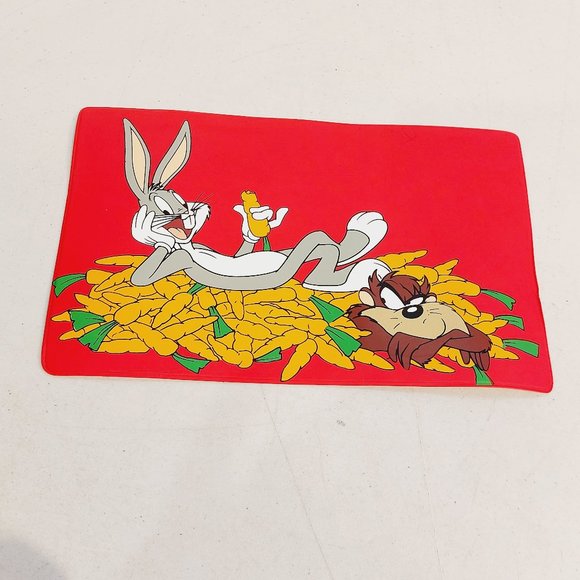 Vtg 1995 Bugs Bunny and Friends Mug and Personal-sized Mat - Applause - Picture 5 of 6